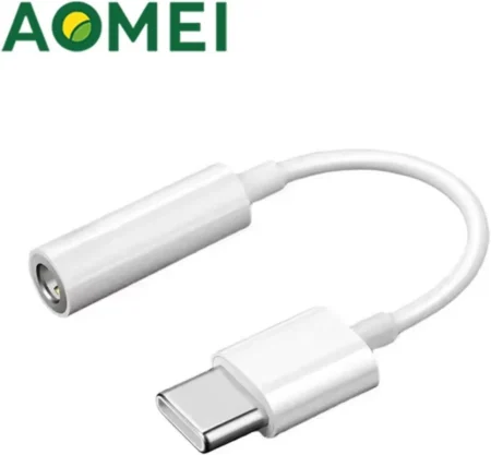 USB-C To 3.5 Mm Headphone Adapter-Ame