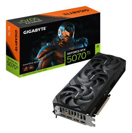 T/Video Gigabyte Gv-N507Twf3Oc-16Gd Geforce/16Gb Gddr7/PCI-E 5.0/HDMI/DP