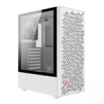 Gabinete Xpg Invader X/Media Torre/Ventana Cristal Templado/Sin Fuente/5 Ventiladores Argb 120Mm/Color Blanco/ATX/Micro-ATX/Mini-Itx/Invaderxbtfmt-Whcww