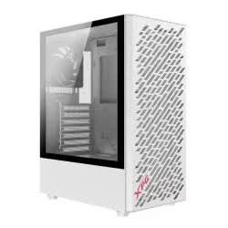 Gabinete Xpg Valor Air/Media Torre/Ventana Cristal Templado/Sin Fuente/4 Ventiladores/Color Negro/Mini-Itx/Micro-ATX/ATX/Valorairpromta-Bkcww