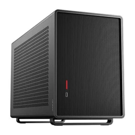 Gabinete Antec Performance 1 M Black/Mini Tower/Sin Fuente/Sin Ventiladores/Color Negro/Itx/0-761345-10168-4