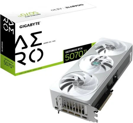 T/Video Gigabyte Gv-N507Teagleoc Ice-16Gd Geforce Rtx 5070/16Gb Gddr7/PCI-E 5.0/HDMI/DP/3Xfan
