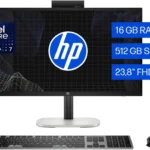 HP Prostudio 4 All-In-One G1I 23.8 Inch Desktop Ai Pc,23.8" FHD LED Uwva 250N Anti-Glare Low Blue Light Slim (1920 X 1080, 1.78 (16:9)),Intel Core Ultra 7 265T (1.20 Ghz, Up To 5.30 Ghz, 20 Cores / 20 Threads - 15Th Generation) With Intel Graphics And Intel® Ai Boost (Up To 13 Tops),1Tb M.2 PCIE NVMe 2280 Value SSD,32Gb 5600Mt/S DDR5 (1X32Gb) Sodimm,USB,Wired USB Standard 125 V2,Intel Wi-Fi 6E Ax211 (2X2) Vpro And Bluetooth® 5.3 Wireless Technology,No Wwan Module,No Discrete Graphics,5Mp Camera,Windows® 11 Pro 64-Bit Standard,1/1/1