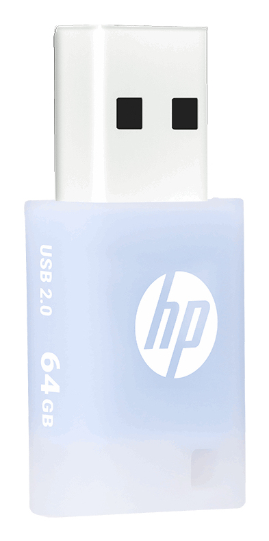 Memoria USB 2.0 64Gb HP V168P/Color Azul/Hpfd168B-64