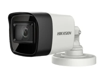Camara Bala Turbohd 4K Hikvision Colorvu Imagen A Color 24/7/Lente 2.8Mm/Metal/Luz Blanca 20Mts/Exterior IP67/Wdr 130Db, Ds-2Ce10Uf3T-E (Openbox)