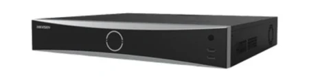 Nvr 16 Canales Hikvision Ds-7616Nxi-K2(E)/12Mpx/Cusense (Evita Falsas Alarmas)/Reconocimiento Facial/2 Bahias De Disco Duro/HDMI En 4K/Sin Puertos PoE+/Alarmas I/O