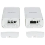 Kit Punto De Acceso Ptp Y Ptmp Hikvision Ds-3Wf02-5Ac/D/5Ghz/PoE/867Mbps/Salida PoE/Antena Sectorial De H: 50°/MIMO 2X2/12Dbi De Ganancia/Exterior/Administracion Gratuita Desde La Nube