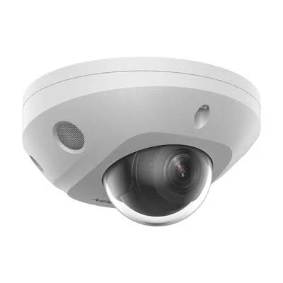 Camara Mini Domo IP Hikvision 2 Mpx/Lente Mot. 2.8 A 12Mm/40 Mts Luz Blanca+40 Mts Ir)/Acusense/Exterior IP67/Ik10/Wdr 120Db/PoE/Onvif/Alarmas I/O/Micro SD/Metal/Acusearch/Ds-2Cd2723G2-Lizs2U