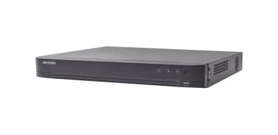Dvr 16 Canales Hikvision Ids-7216Hqhi-M1/T/5 Mpx Lite-3K Lite/Audio De Dos Vias Por Coaxitron/Acusense (Evita Falsas Alarmas)/1 Bahia De D.duro/Salida De Video En FHD
