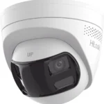 Camara Turret IP Hikvision Ipc-T260Had-Luf/Sl De 6Mpx/Lente 2.8Mm/Imagen Panoramica 180°/PoE/Microfono Y Bocina Integrado/Exterior IP67/Audio Bidireccional/Alarma Visual Y Auditiva Integrada/Smart Supplement Light/MicroSD 512Gb