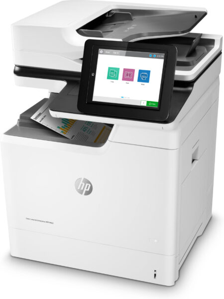 HP Color Laserjet Enterprise Laserjet Enterprise M681Dh Multifunction Color Impresora, Ethernet Solamente; Copiadora, Escáner
