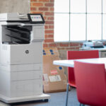 HP Color Laserjet Enterprise Laserjet Enterprise M681Dh Multifunction Color Impresora, Ethernet Solamente; Copiadora, Escáner