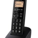 Panasonic Telefono Inalambrico, Pantalla De 1.4, Directorio De Hasta 50 Contactos, Dect, Negro