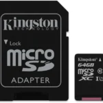 Memoria Microsdxc 64Gb Kingston Industrial, C10, C/Adaptador, Sdcit2/64Gb