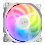 Kit De 3 Ventiladores Xpg Vento 120 Argb Pwm/3X120Mm/1850Rpm/Color Blanco/Vento120Argbpwm3C-Whcww
