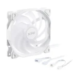 Kit De 3 Ventiladores Xpg Vento 120 Argb Pwm/3X120Mm/1850Rpm/Color Blanco/Vento120Argbpwm3C-Whcww