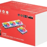 Kit De 4 Ventiladores Xpg Hurricane Mag 120 Argb Pwm/4X120Mm/2000Rpm/Conectores Magneticos/Color Negro/Hurricanemag120Argbpwm4C-Bkcww