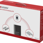 Kit De Accesorios Para Control De Acceso Hikvision Ds-Kas-7M01/Fuente 12Vcd/2A/Boton De Salida/Chapa Magnetica 600Lbs/Para Instalacion De Control De Acceso Autonomo