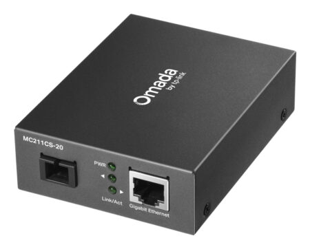 Convertidor De Medios Tp-Link/1Xfibra Gigabit Scupc/1Xrj45 De 101001000Mbps/Hasta 20Km/Mc211Cs-20