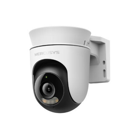 Cámara De Seguridad Wi-Fi Panorámica Exterior Pan/Tilt (Mc510)