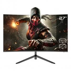 Monitor 34″ Xzeal Xz6010 LED/Pantalla Curvo/Panel VA/HDMI/DP/Color Negro/Xzmo341B