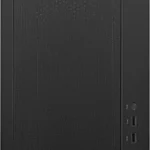 Gabinete MSI Mag Forge 321R Airflow/Midi-Tower/Con Ventana/Sin Fuente/USB 3.0/4 Ventiladores Instalados/Negro/ATX
