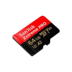 Memoria Microsdxc 64Gb Sandisk Sdsdxdm-064G-Gn4In Pro Sdxc/Uhs-Ii/Hasta 300 Mb/S De Velocidad De Lectura Y Escritura/V90/8K/4K/UHD
