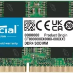 Memoria Sodimm DDR4 8Gb 3200Mhz Crucial Ct8G4Sfra32A, Cl22