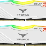 Memoria DDR4 16Gb 3200Mhz Teamgroup T-Force Delta Tf3D416G3200Hc16Cdc01 (2X8Gb), Rgb, Color Negro, Pc4 25600, Non-ECC, Cl16, Xmp