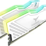 Memoria DDR4 16Gb 3200Mhz Teamgroup T-Force Delta Tf3D416G3200Hc16Cdc01 (2X8Gb), Rgb, Color Negro, Pc4 25600, Non-ECC, Cl16, Xmp