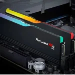 Memoria DDR5 64Gb 6000Mhz G.skill Ripjaws M5 Neo Rgb (2X32Gb)/Color Negro/Cl36/F5-6000J3636F32Gx2-Rm5Nrk