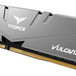 Memoria DDR4 8Gb 3200Mhz Teamgroup Vulcan Tuf Gaming Alliance (1X8Gb)/Color Negro/Cl16/Tltyd48G3200Hc16C01