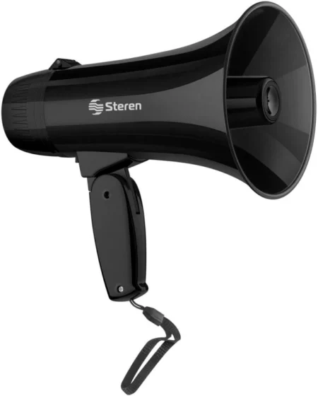 Megafono Steren Mg-240/5W/90Db/Color Negro