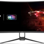 Monitor 34" Acer Nitro Xz0 VA Uwqhd/LED/Curvo/IPS/HDMI/DP/Negro/Um.cx0Aa.008