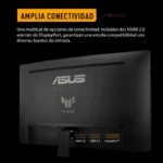 Monitor 27" ASUS Vg27Wq3B/LED/Curvo/VA/2Xhdmi/DP/2560X1440/Freesync/180Hz/Negro