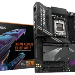 MB GIGABYTE X870 A ELITE WIFI7 SOCKET AM5/4XDDR5/HDMI/USB-C/COLOR NEGRO/ATX