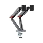 Soporte Para Monitor 17-45" MSI Mpg Mt161R/Articulado/Vesa 75/Vesa 100/16Kgs/Rgb/Negro Mate-Gris