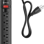 Barra Multicontacto 6 Contactos Steren 905-026 Horizontales C/Switch Rl