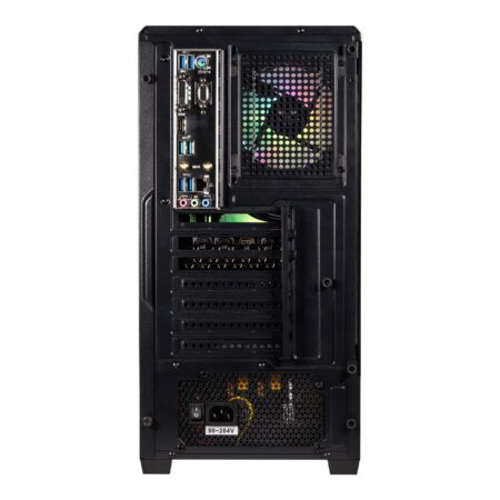 Computadora Gamer Naceb AMD Ryzen 5 5500, Rx 7600, 32Gb, 1Tb, 1000W 80+Gold, Enfriamiento 240Mm,WiFi, Win 11 Pro Prueba