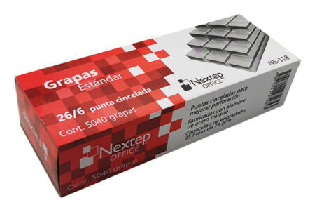 Caja C/5040 Grapas 26/6 Nextep Ne-118