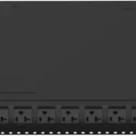 Pdu Monitoreable Panduit Para Distribucion De Energia/Enchufe De Entrada Nema 5-15P/8 Salidas 5-20R/Horizontal 19In/120Vca/15Amp/1Ur/Color Negro/P08D09M
