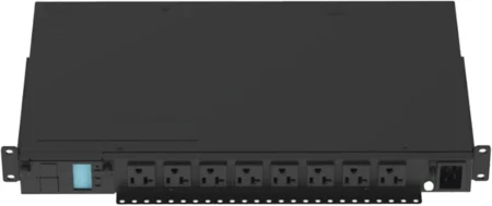 Pdu Monitoreable Panduit Para Distribucion De Energia/Enchufe De Entrada Nema 5-15P/8 Salidas 5-20R/Horizontal 19In/120Vca/15Amp/1Ur/Color Negro/P08D09M