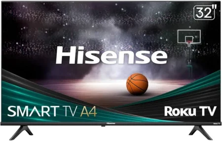 Smart Tv 32″ Hisense 32A4Hnr/HD/1366X768/USB/HDMI/Negro