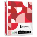 Caja C/5000 Hojas De Papel Cortado Nextep Copy Carta/95% Blancura/75Gr