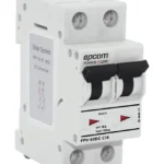 Proteccion Termica/2P/20A/Epcom Fpv632Pc20/Corriente Directa 800 Vcc/Para Aplicacion Fotovoltaica/Montaje Riel Din
