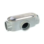 Caja Condulet Tipo T De 1/2" (12.7 Mm) Rawelt Ot-2990C/Incluye Tapa Y Tornillos