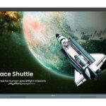 BenQ RE7504 Panel plano interactivo 190.5 cm (75") 450 cd / m² 4K Ultra HD Negro, Gris Pantalla táctil Procesador incorporado Android