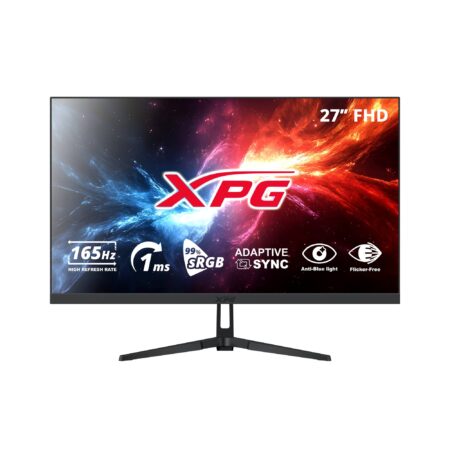 Monitor 27″ Xpg Rift R27F6/LCD/Pantalla Plana/Panel IPS/HDMI/DP/Color Negro/Rift R27F6-Bkcmx