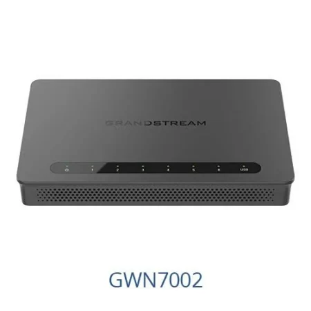 Router Alambrico Grandstream Gwn7002 4Xrj-45/2Xsfp/1X PoE(Af/At)/2200Mbit/S/Compatible Con Gwn Cloud