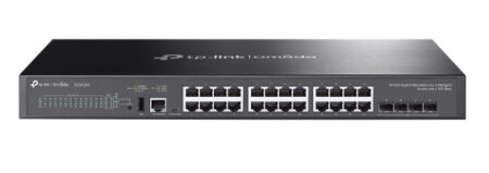 Switch Administrable L3(Sg5428X) 24 Puertos Gigabit RJ45 Y 4 Ranuras Sfp+ De 10 Gbps,1 Puerto De Consola RJ45, 1 Puerto De Consola USB Tipo C, 1 Puerto Us